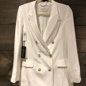Aritzia Babaton Samuel linen blazer espace size 4